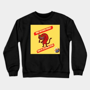 Night Of The Demons Podcast Art Crewneck Sweatshirt